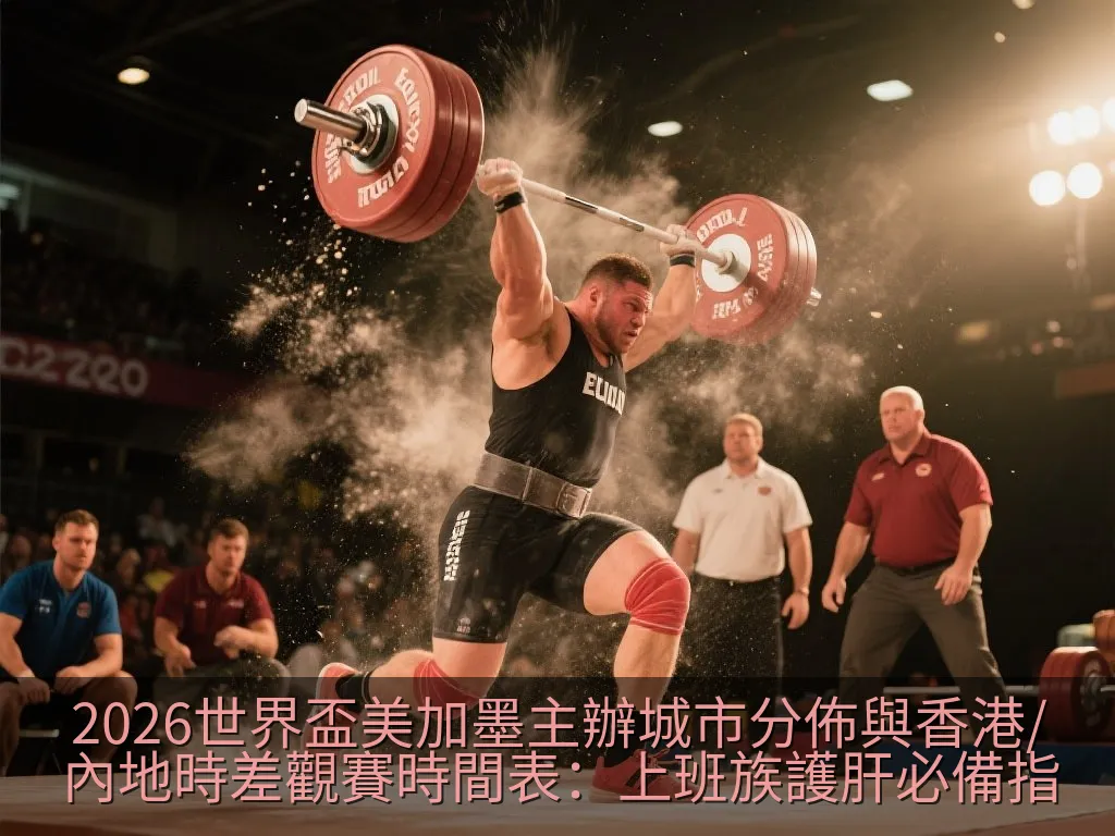 2026世界盃美加墨主辦城市分佈與香港/內地時差觀賽時間表：上班族護肝必備指南